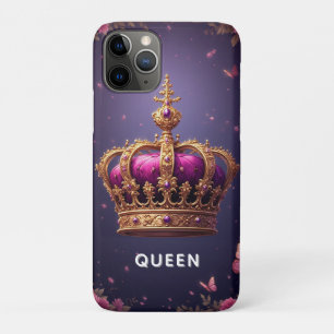 Royal Crown Luxe Gold Rahmen ✨ Elegante königliche Case-Mate iPhone Hülle