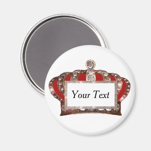 Royal Crown Magnet (Vorderseite/Rückseite)