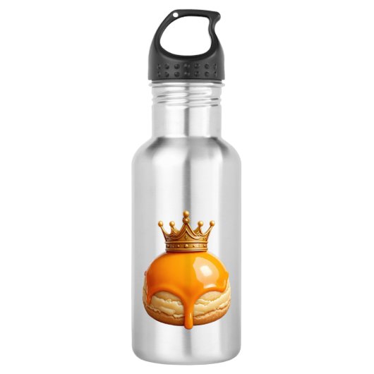 Royal Crown Pastry Water Bottle Edelstahlflasche (Vorderseite)