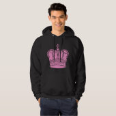 Royal Crown - Pink Hoodie (Vorne ganz)