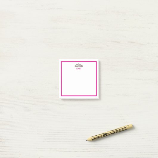Royal Crown Post It Notes Post-it Klebezettel (Auf Schreibtisch)