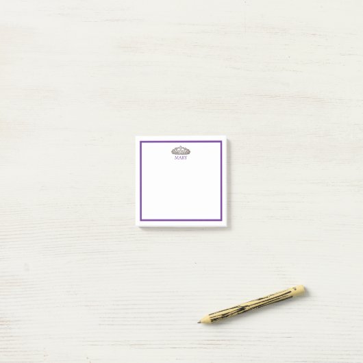 Royal Crown Post It Notes Post-it Klebezettel (Auf Schreibtisch)