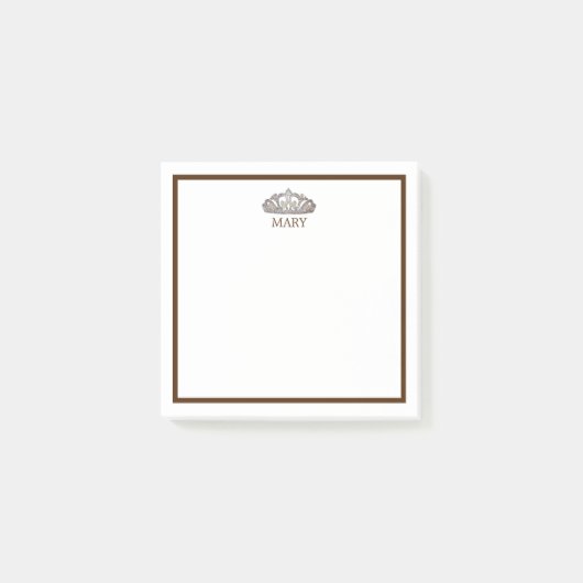 Royal Crown Post It Notes Post-it Klebezettel (Vorderseite)