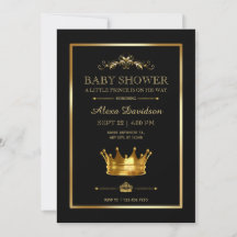 Royal Crown Prince Baby Dusche