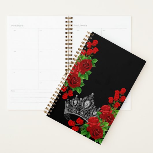 Royal Crown & Rose Pageant Planner Planer (Anzeige)