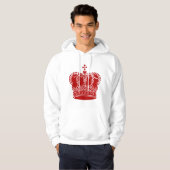 Royal Crown - Ruby Red Hoodie (Vorne ganz)