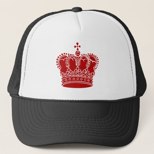 Royal Crown - Ruby Red Truckerkappe (Vorderseite)