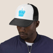 Royal Crown - Sky Blue Truckerkappe (Beispiel)