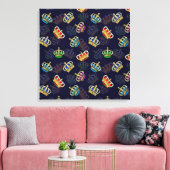 Royal Crowns Canvas Print Leinwanddruck (Insitu (Wohnzimmer))