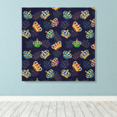 Royal Crowns Canvas Print Leinwanddruck (Insitu (Holzboden))