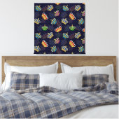 Royal Crowns Canvas Print Leinwanddruck (Insitu (Schlafzimmer))