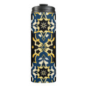 Royal Damask Star Pattern Tumbler Thermosbecher (Vorderseite)