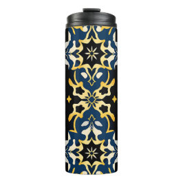 Royal Damask Star Pattern Tumbler Thermosbecher
