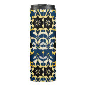 Royal Damask Star Pattern Tumbler Thermosbecher (Rückseite)