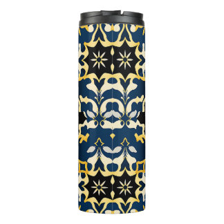 Royal Damask Star Pattern Tumbler Thermosbecher