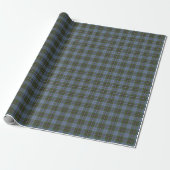 Royal Deeside Scotland Tartan Light Blue Kariert Geschenkpapier (Ungerollt)