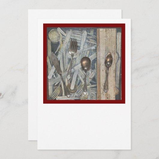 Royal Dinner Einladung (Vorne/Hinten)