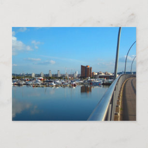 Royal Docklands, East London, England Postkarte