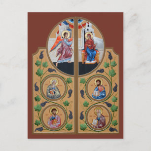 Royal Doors Prayer Card Postkarte