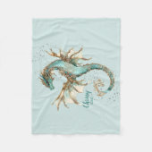 Royal Dragon New Baby Blanket Fleecedecke (Vorderseite)