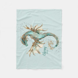 Royal Dragon New Baby Blanket Fleecedecke