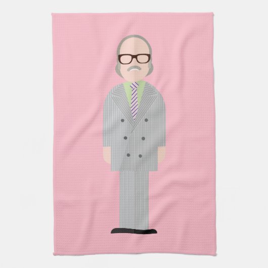 Royal – Eccentric Character Kitchen Towel Geschirrtuch (Vertikal)