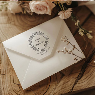 Royal, Elegant, Hochzeit Permastempel
