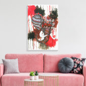 Royal Elephant Leinwanddruck (Insitu (Wohnzimmer))