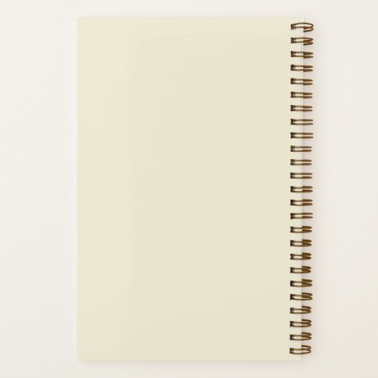 Royal Elephant Mandala Zen tangle Journal Notizblock (Rückseite)