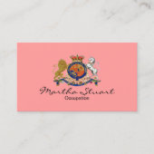 Royal Emblem ~ Business Card / Unisex Visitenkarte (Vorderseite)
