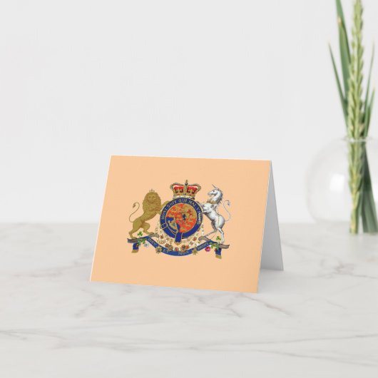 Royal Emblem ~ Karte / Einladungen (Vorderseite)
