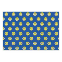 Royal Emoji Faces Wrapping Paper Sheets
