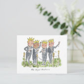 Royal Enclosure Postkarte (Stehend Vorderseite)
