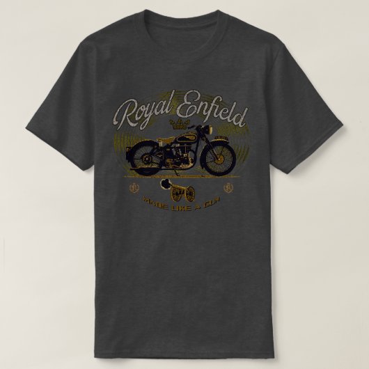 Royal Enfield made as a T-Shirt (Design vorne)