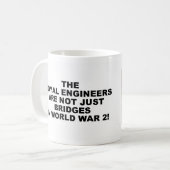 Royal Engineers Tasse (Vorderseite Links)