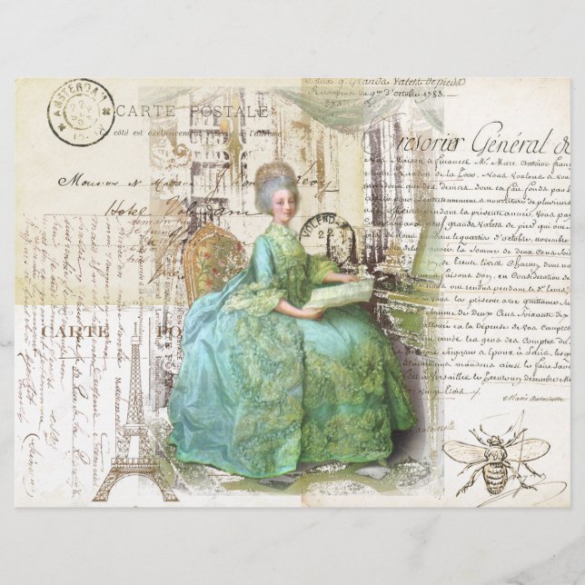 Royal Ephemera aus dem 18. Jahrhundert (Vorderseite)