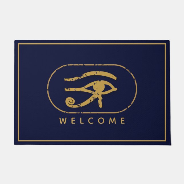 ROYAL EYY OF HORUS DOORMAT FUßMATTE (Vorderseite)