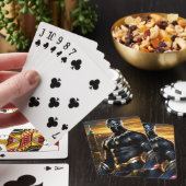 "Royal Faces" Spielkarten (In Situ)