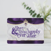 Royal Fairytale Dankeschön Card Dankeskarte (Stehend Vorderseite)