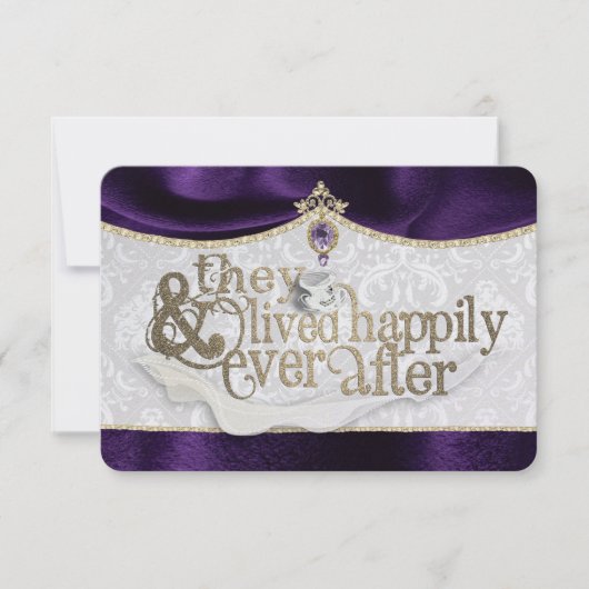 Royal Fairytale Dankeschön Card Dankeskarte (Vorderseite)