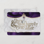 Royal Fairytale Dankeschön Card Dankeskarte (Vorne/Hinten)