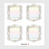 Royal Fairytale Rahmen für den speziellen Schnitt  Aufkleber (Blatt)