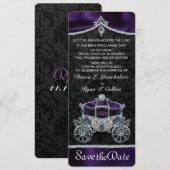 Royal Fairytale Save the Date (Vorne/Hinten)