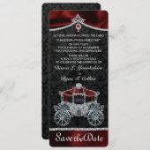 Royal Fairytale Save the Date (Vorne/Hinten)