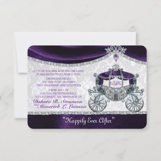 Royal Fairytale Save the Date (Vorderseite)