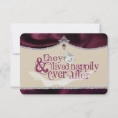 Royal Fairytale Thankyou Card Dankeskarte (Vorderseite)