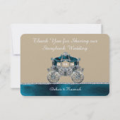 Royal Fairytale Thankyou Card Dankeskarte (Rückseite)