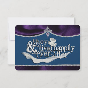 Royal Fairytale Thankyou Card Dankeskarte