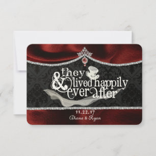 Royal Fairytale Thankyou Card Dankeskarte