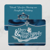 Royal Fairytale Thankyou Card Dankeskarte (Vorne/Hinten)